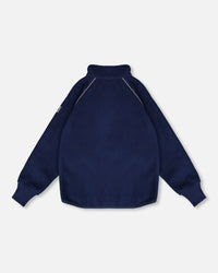Mid-Layer Teknik Jacket Navy Blue - H10Y900_479