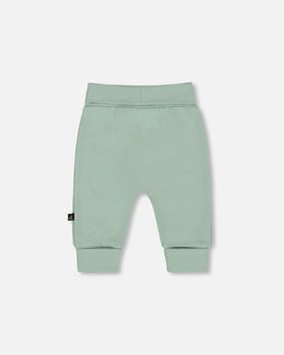 Organic Cotton Evolutive Pant Jade Green - H20A20_325