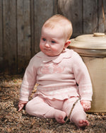 Knitted Top And Pant Set Light Pink - H20BT13_684