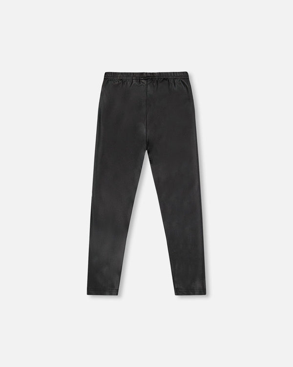 Shiny Stretch Jersey Leggings Black - H20H61_999