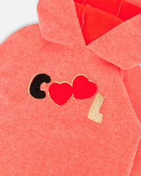 Ultra Soft Hooded Tunic Coral - H20H76_858