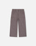 Jacquard Knit Flare Pants With Houndstooth Pattern - H20K20_076