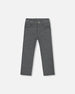 Stretch Jacquard Pants Grey Herringbone - H20LB21_000