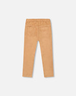 Stretch Suede Treggings Light Pecan Brown - H20M21_960