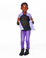 Stretch Jersey T-Shirt Multicolor Leopard Print - H20N71_082