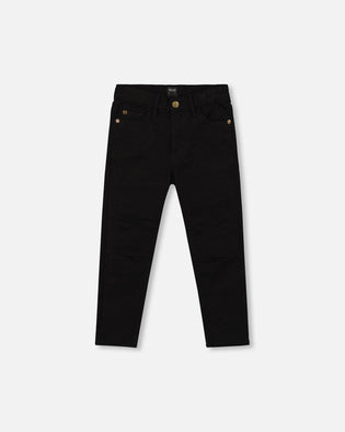 Stretch Twill Pants Black - H20OB20_999