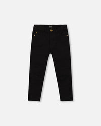 Stretch Twill Pants Black - H20OB20_999