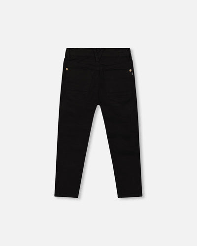 Stretch Twill Pants Black - H20OB20_999