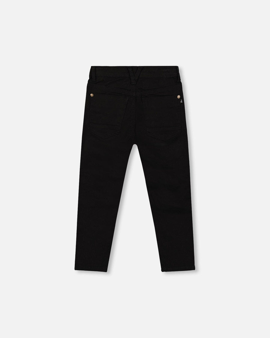 Stretch Twill Pants Black - H20OB20_999
