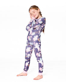 Organic Cotton Two-Piece Pajamas Watercolor Unicorns - H20PG10US_038