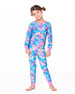 Organic Cotton Two-Piece Pajamas Rainbow Heart Print - H20PG10_017