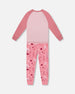 Organic Cotton Two-Piece Pajamas Pink Forest - H20PG10_069