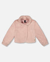 Fake Fur Short Jacket Pink - H20Q50_622