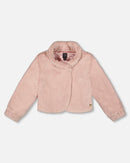 Fake Fur Short Jacket Pink - H20Q50_622