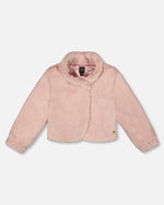 Fake Fur Short Jacket Pink - H20Q50_622