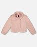 Fake Fur Short Jacket Pink - H20Q50_622