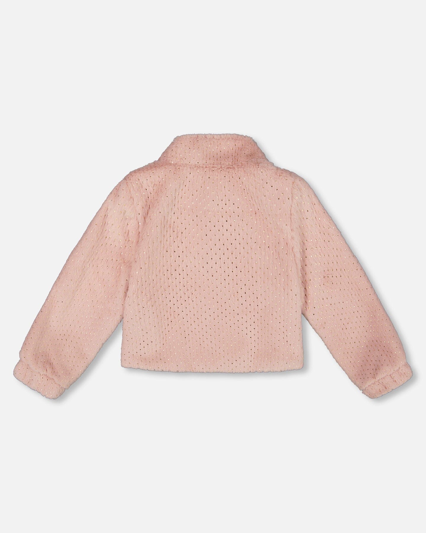 Fake Fur Short Jacket Pink - Deux par Deux