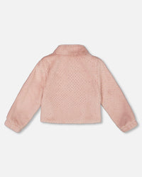 Fake Fur Short Jacket Pink - H20Q50_622