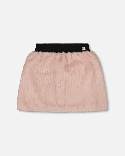 Fake Fur Skirt Pink - H20Q80_622