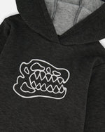 Long Sleeve Super Soft Brushed Jersey Hooded Tee Black - H20U11_999