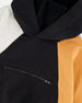 Pullover Hooded Fleece Sweatshirt With Zip Pocket Black - H20U31_999