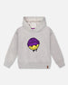 Pullover Fleece Hooded Sweatshirt Light Heather Gray - H20U33_191