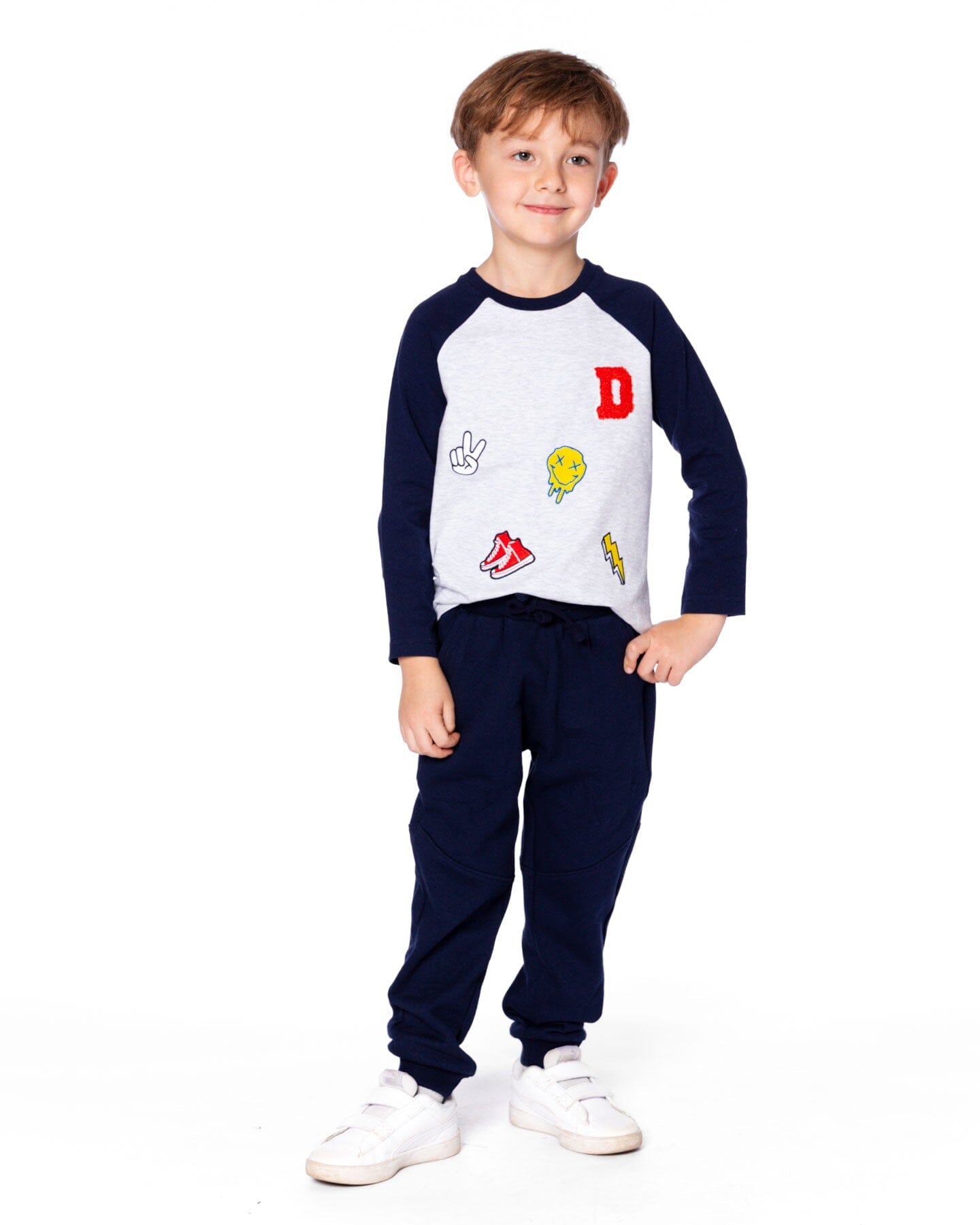 Organic Cotton Raglan Sleeve Tee Shirt Light Heather Grey - H20U76_191