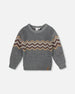 Knit Sweater Dark Heather Gray - H20UT76_196