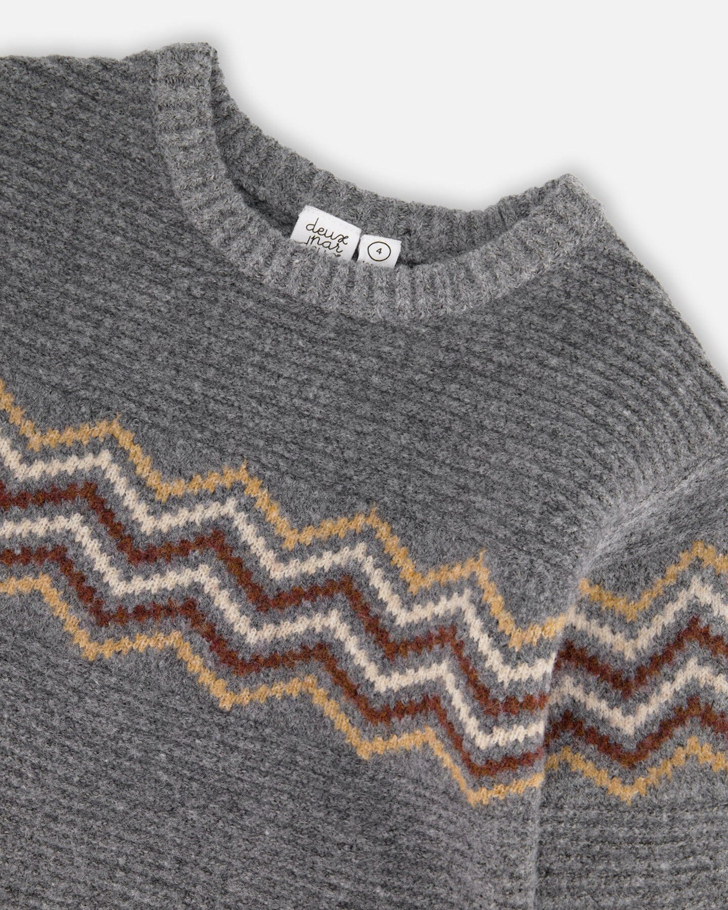 Knit Sweater Dark Heather Gray - H20UT76_196