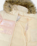 Long Metallic Puffy Winter Coat White - H20W60_165