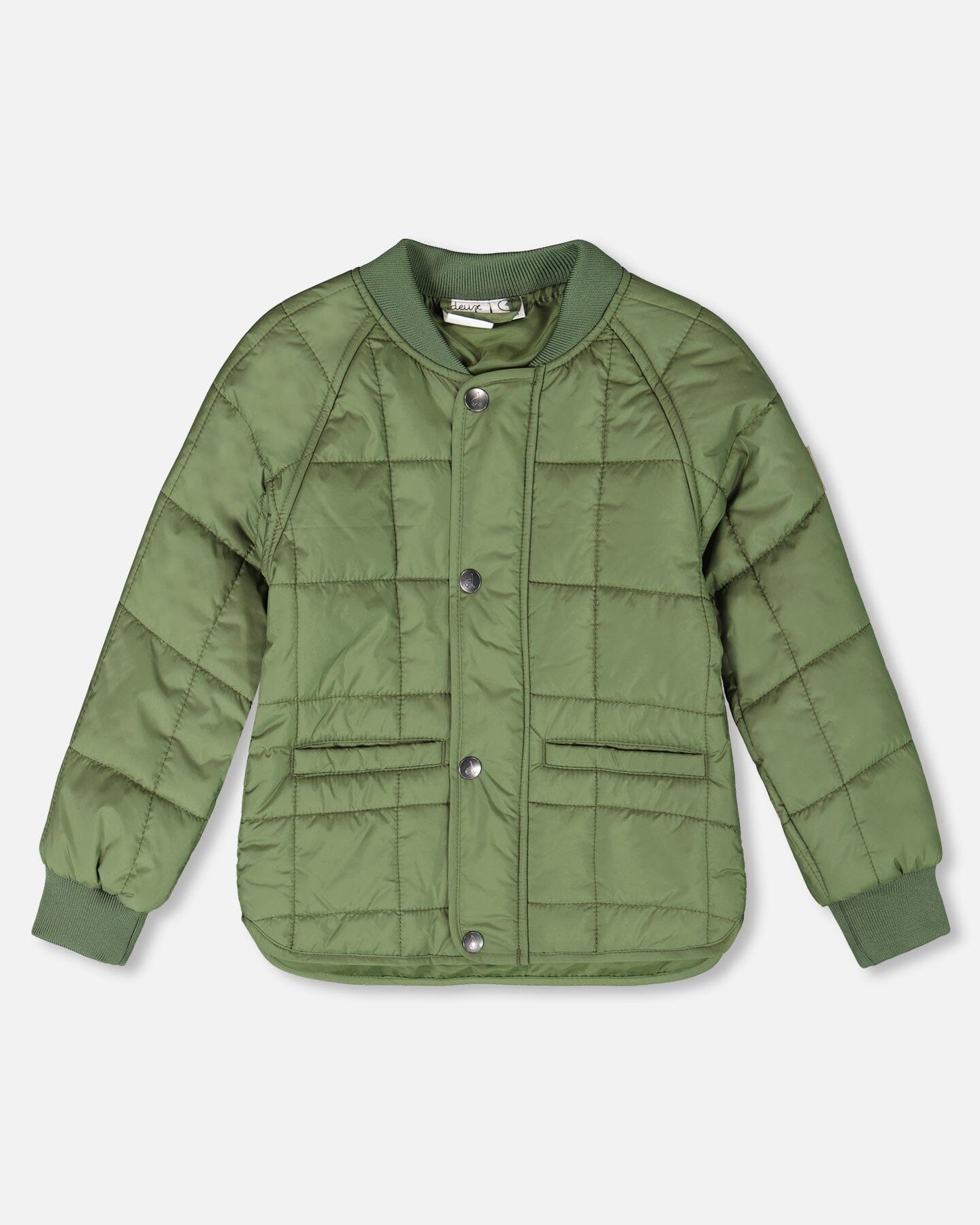 Quilted Mid-Season Jacket Khaki - H20W61_309