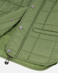 Quilted Mid-Season Jacket Khaki - H20W61_309