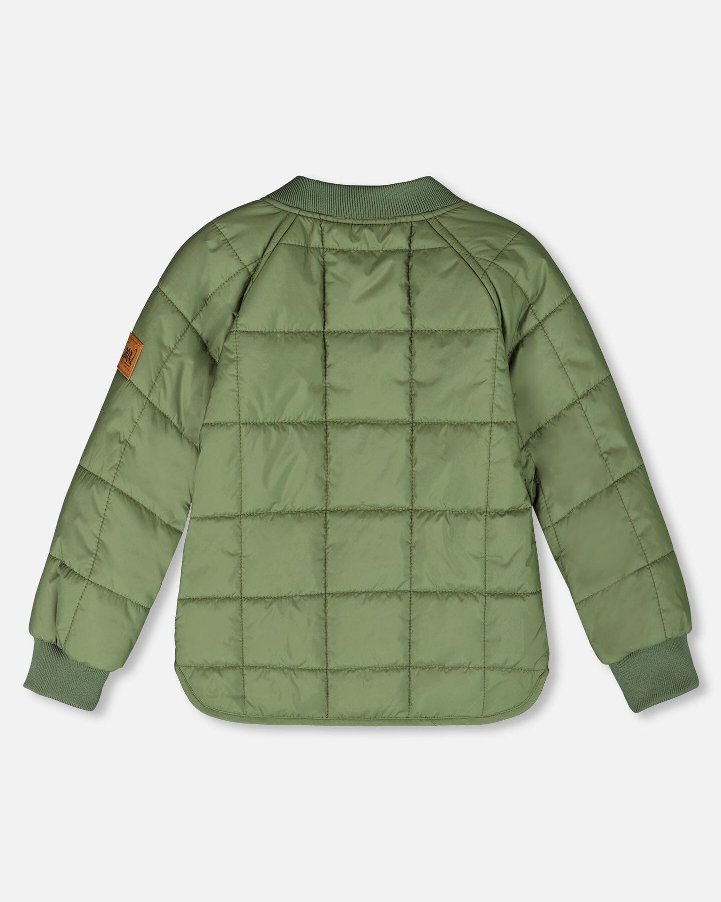Quilted Mid-Season Jacket Khaki - H20W61_309