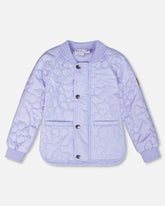 Quilted Mid-Season Jacket Lavender