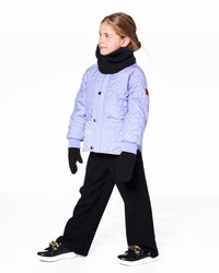 Quilted Mid-Season Jacket Lavender - H20W61_546