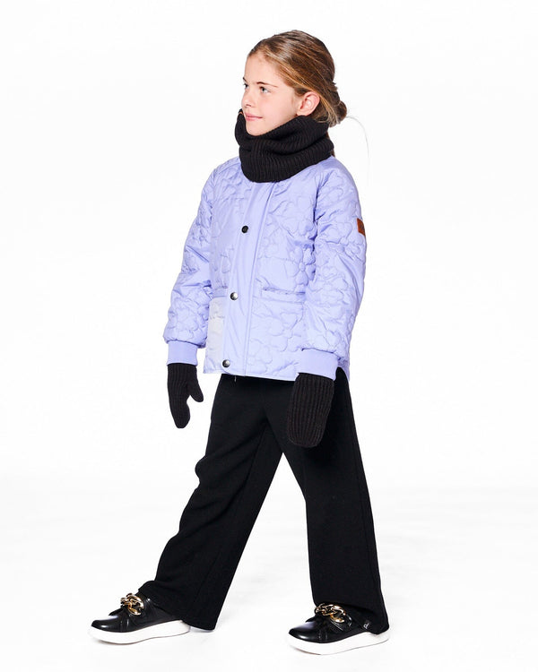 Quilted Mid-Season Jacket Lavender - H20W61_546
