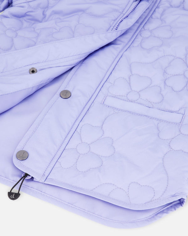 Quilted Mid-Season Jacket Lavender - H20W61_546