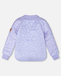 Quilted Mid-Season Jacket Lavender - H20W61_546