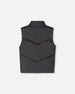 Quilted Mid-Season Sleeveless Vest Black - H20W63_999