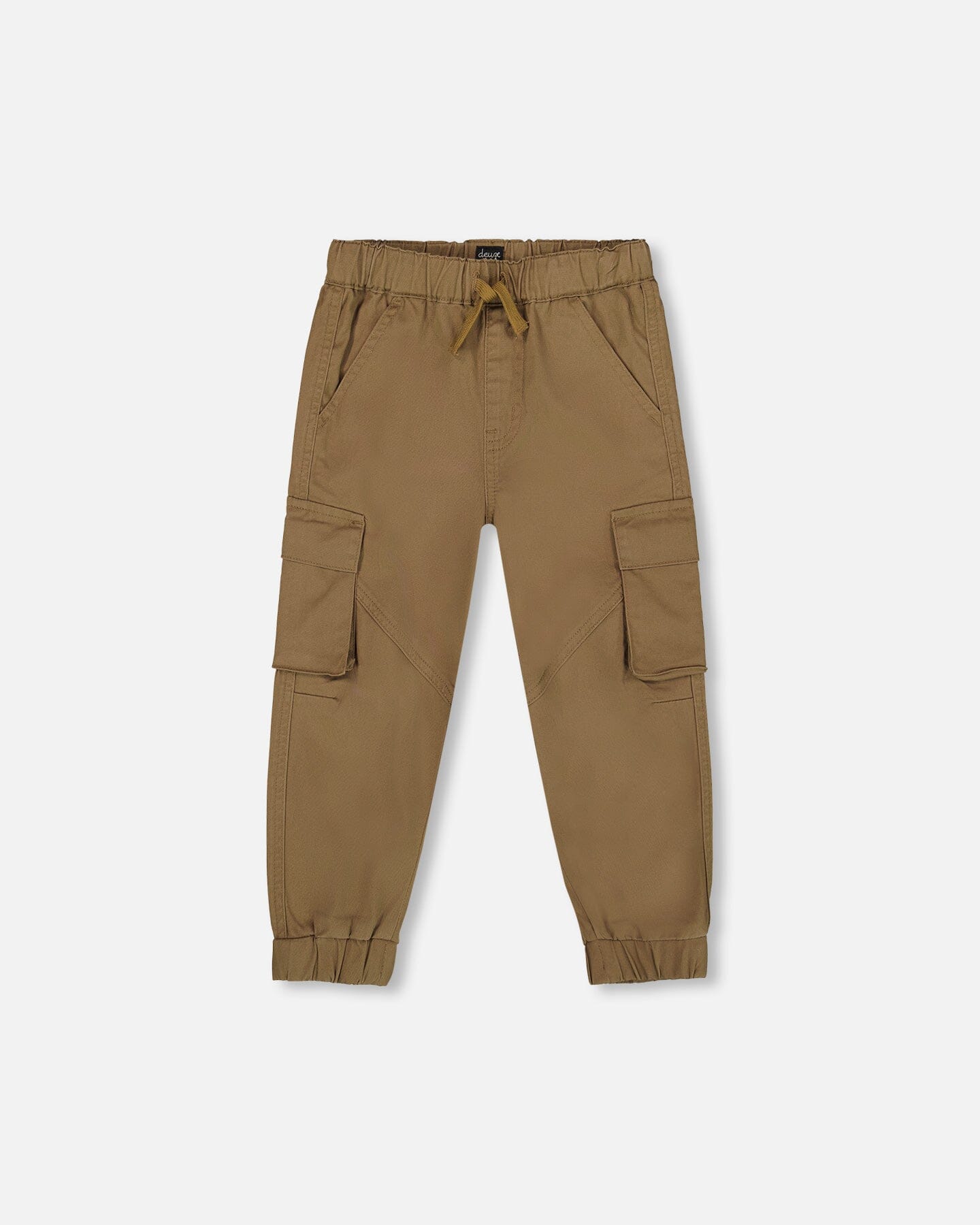 Twill Jogger Cargo Pants In Taupe - H20YB20_919