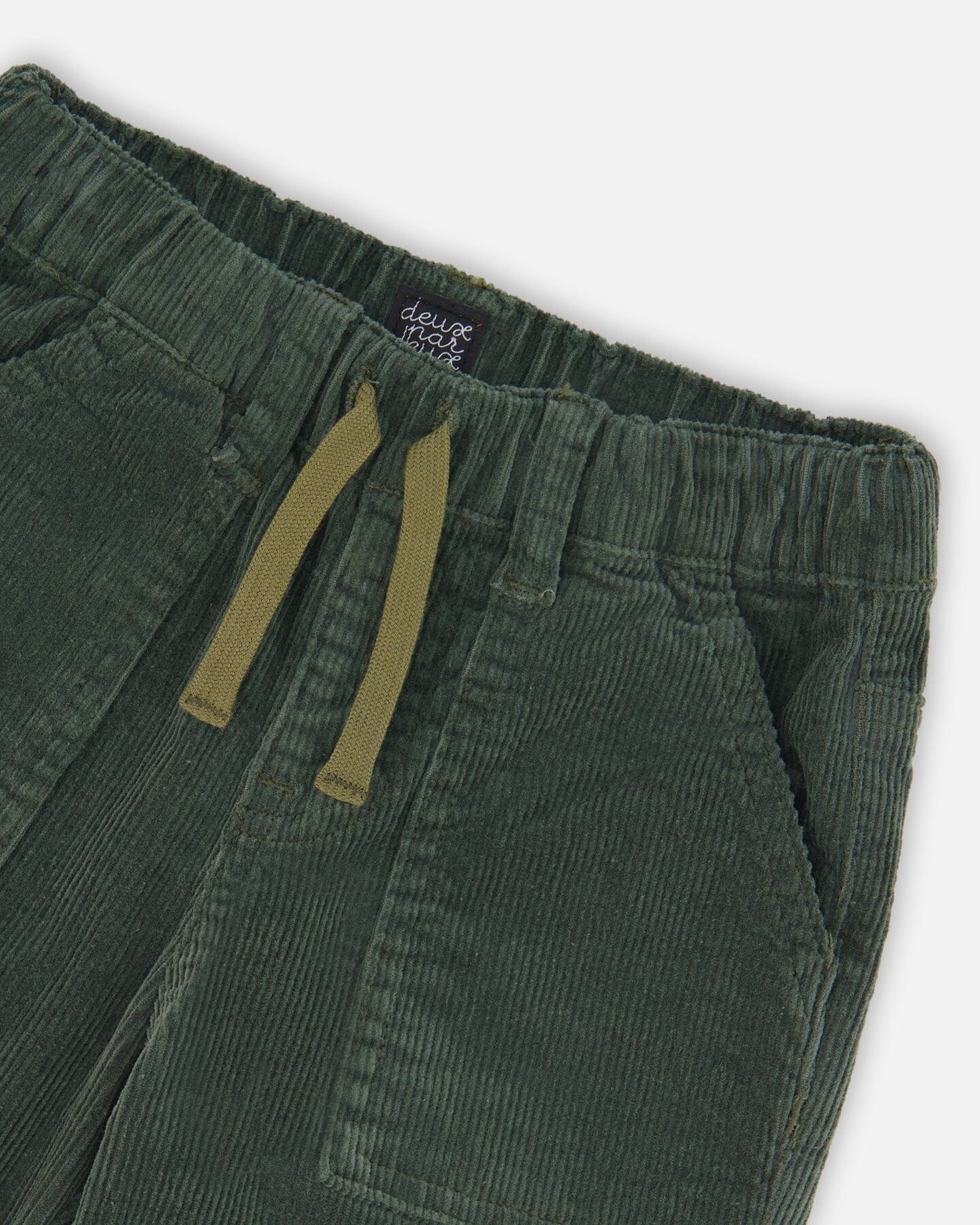 Stretch Corduroy Jogger Pants Forest Green - H20YB26_930