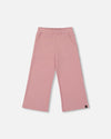 Waffle Flare Leg Pants Dusty Pink - H20YG22_622