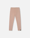Super Soft Ribbed Leggings Light Caramel - H20YG60_116