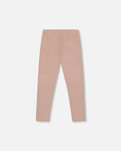 Super Soft Ribbed Leggings Light Caramel - H20YG60_116