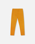 Super Soft Ribbed Leggings Golden Yellow - H20YG60_854