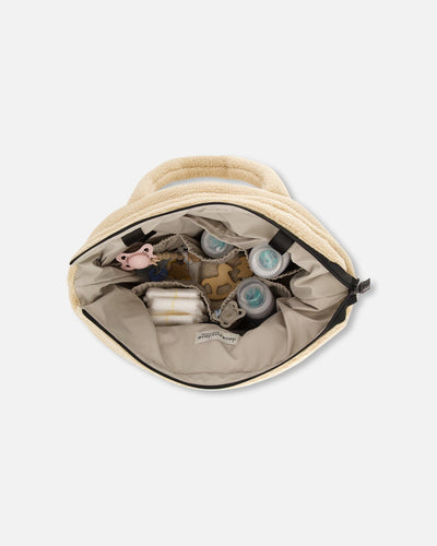 Diaper Bag With Changing Mat Light Beige - H20Z101_111