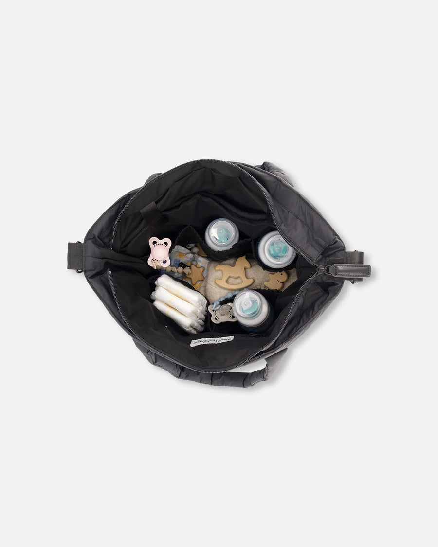 Diaper Bag With Changing Mat Black - H20Z101_999