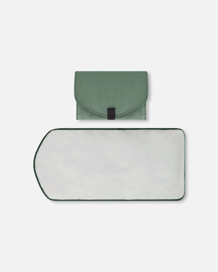 Diaper Bag With Changing Mat Dark Gray Green - H20Z102_387