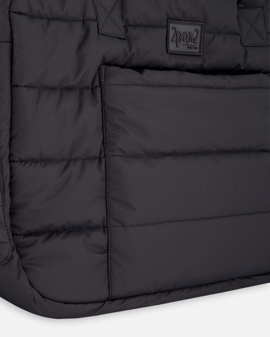 Diaper Bag With Included Changing Mat Black - H20Z102_999