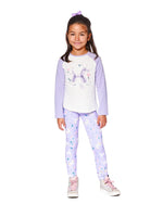 Jersey Raglan Sleeve Tee Lavender - H20Z70_564